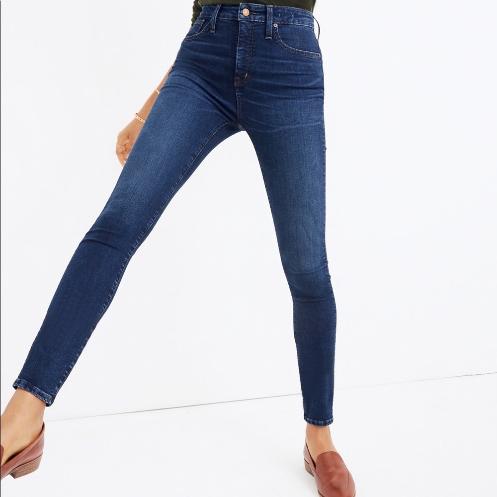 Madewell Curvy High Rise Skinny Jeans